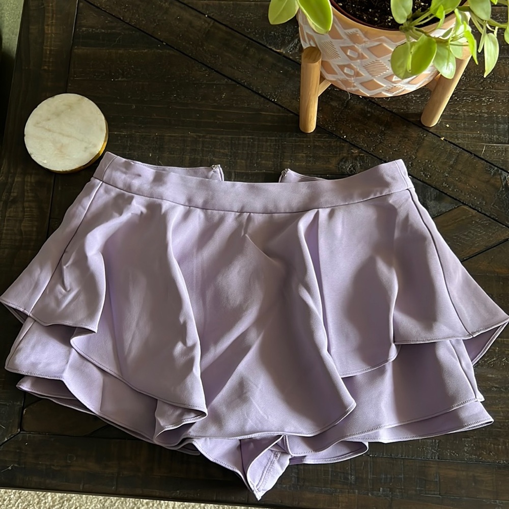 Lavender Mini Skort